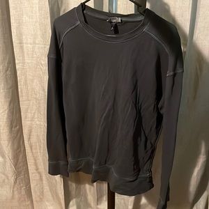 Plane dark gray sweatshirt womens M